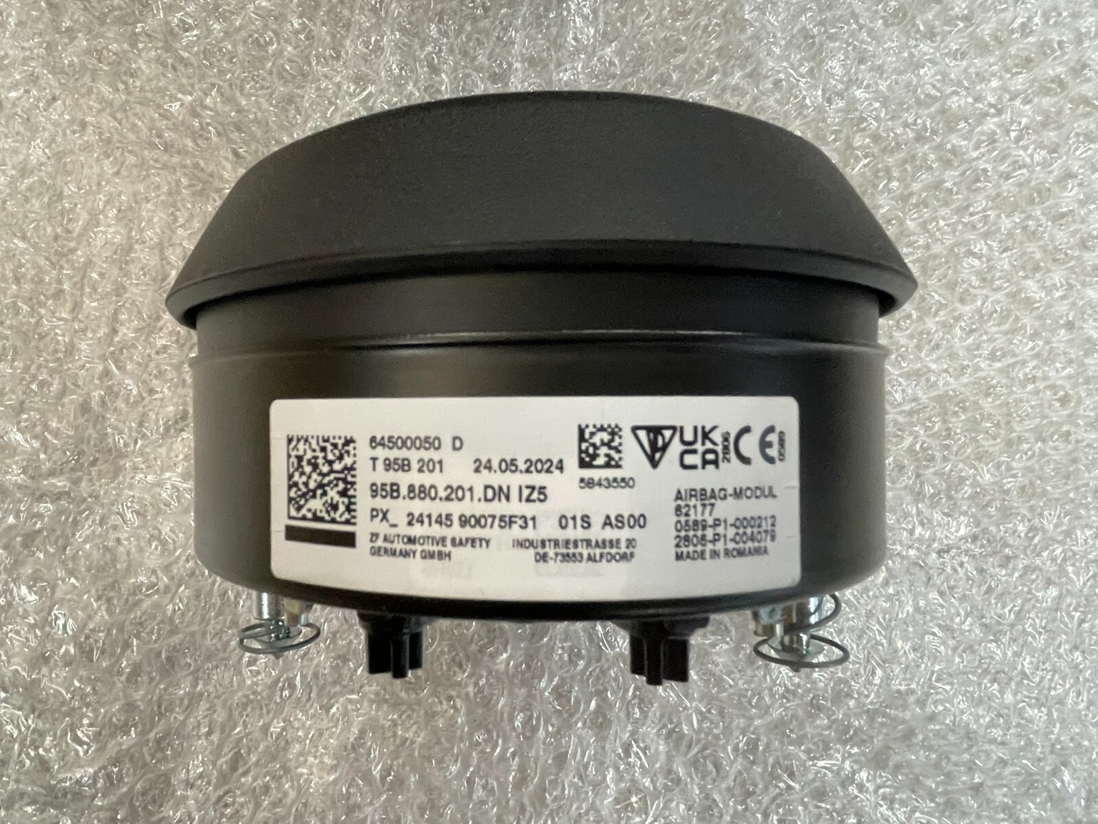 PORSCHE GTS LENKRAD CARBON ALCANTARA LEDER KOMPLET FAST NEU - DEM FROM NEW CAR - Obrázek 18