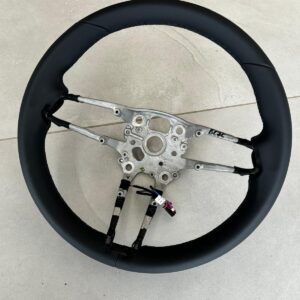 PORSCHE LEERES RAHMEN LENKRAD BEHEIZT SCHWARZ LEDER STEERING WHEEL FRAME NEW !!!