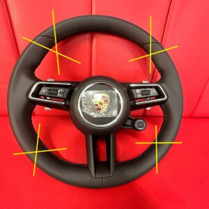 PORSCHE MACAN LENKRAD A.I.R.B.A.G STEERING WHEEL A.I.R.B.A.G LEATHER 95B880201DK