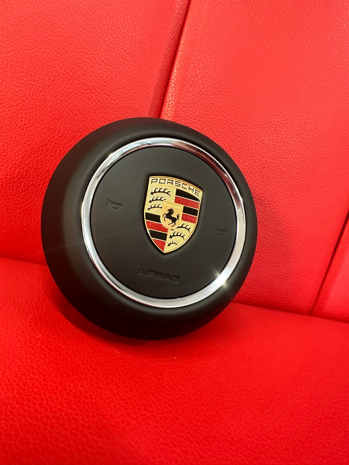 PORSCHE MACAN LENKRAD A.I.R.B.A.G STEERING WHEEL A.I.R.B.A.G LEATHER 95B880201DK - Obrázek 5