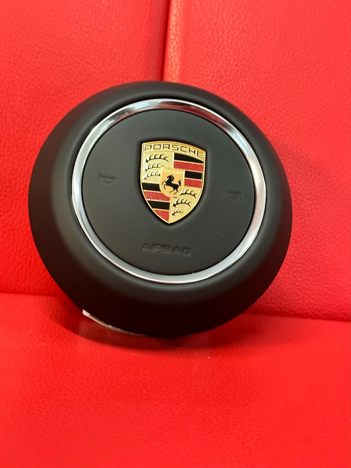 PORSCHE MACAN LENKRAD A.I.R.B.A.G STEERING WHEEL A.I.R.B.A.G LEATHER 95B880201DK - Obrázek 8