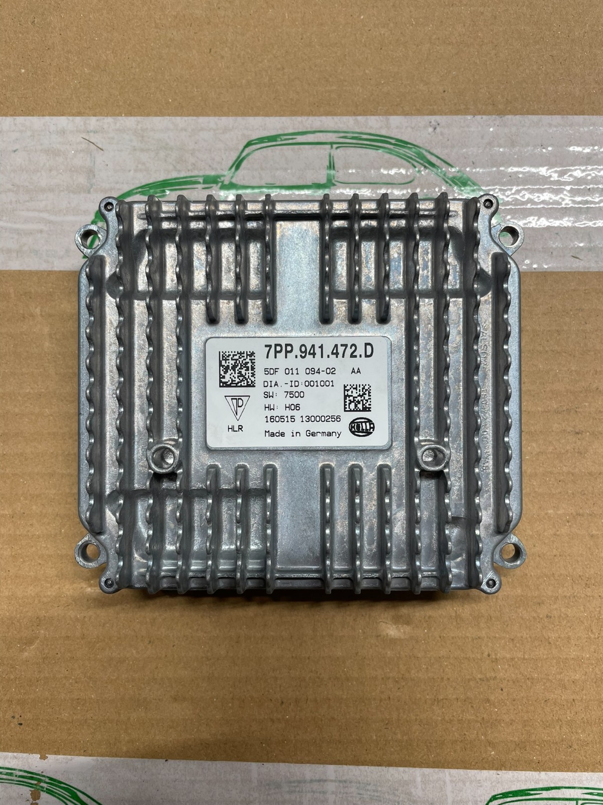 PORSCHE PANAMERA 970 FRONTSCHEINWERFER STEUERGERÄT 7PP941472D ORIG.PORSCHE NEU - Obrázek 3