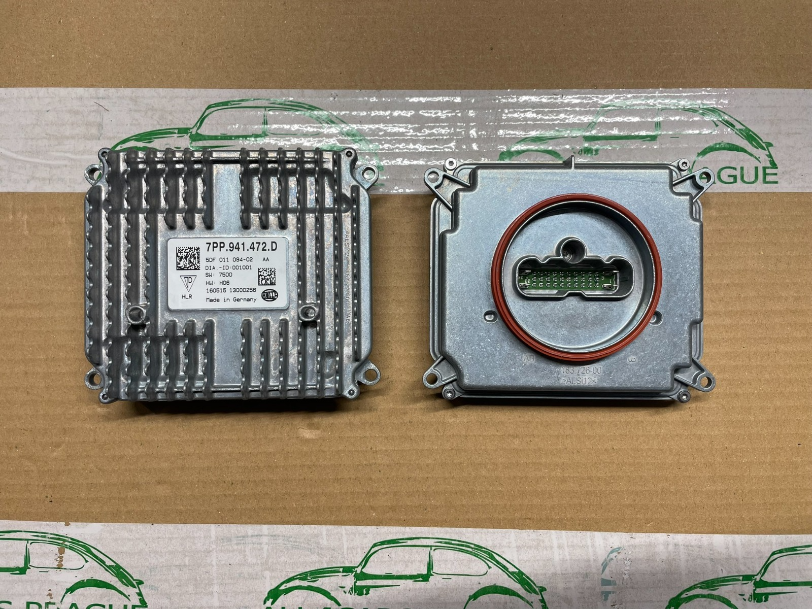 PORSCHE PANAMERA 970 FRONTSCHEINWERFER STEUERGERÄT 7PP941472D ORIG.PORSCHE NEU - Obrázek 7