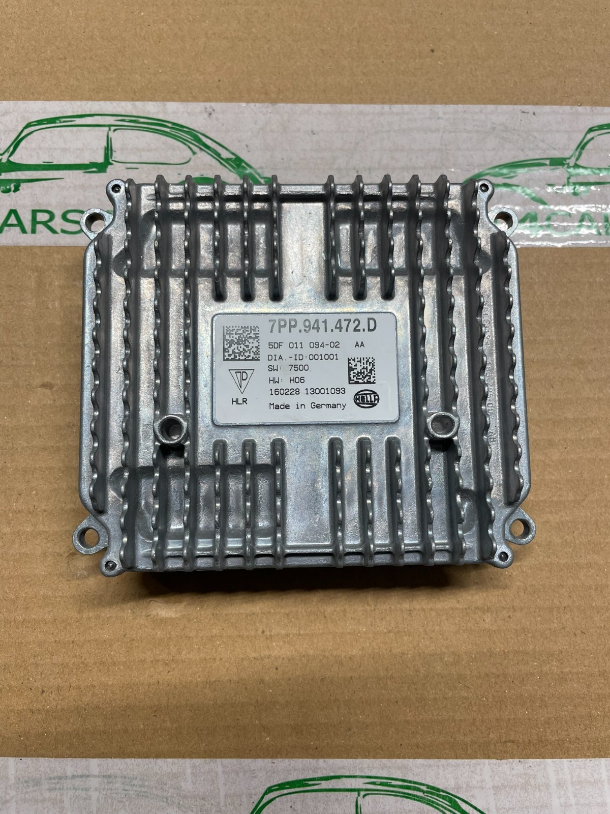 PORSCHE PANAMERA 970 FRONTSCHEINWERFER STEUERGERÄT 7PP941472D ORIG.PORSCHE NEU - Obrázek 8