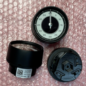 PORSCHE TAYCAN SPORT CHRONO STOP UHR 9J1919203M WEISS ZUSATZINSTRUMENTE ORIG.NEU