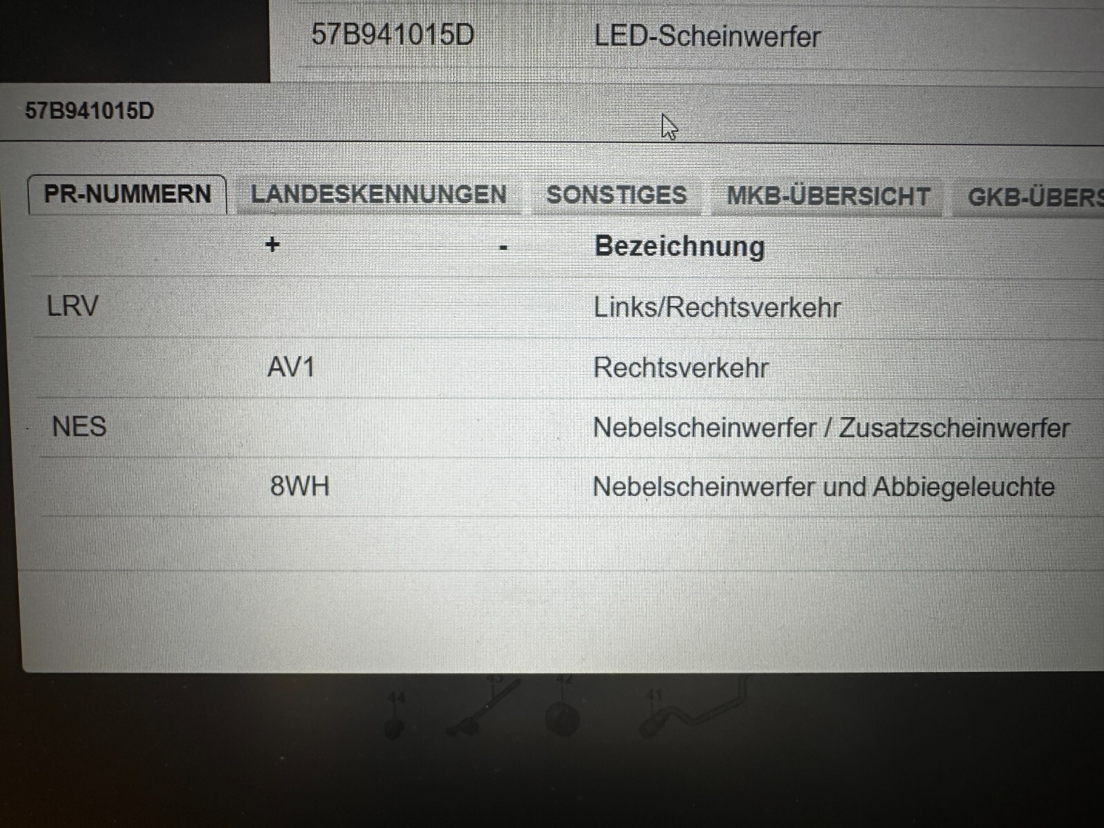 SKODA KAROQ LED FRONTSCHEINWERFER VORNE LINKS 57B941015D BESCHÄDIGT ORIG.SKODA - Obrázek 7
