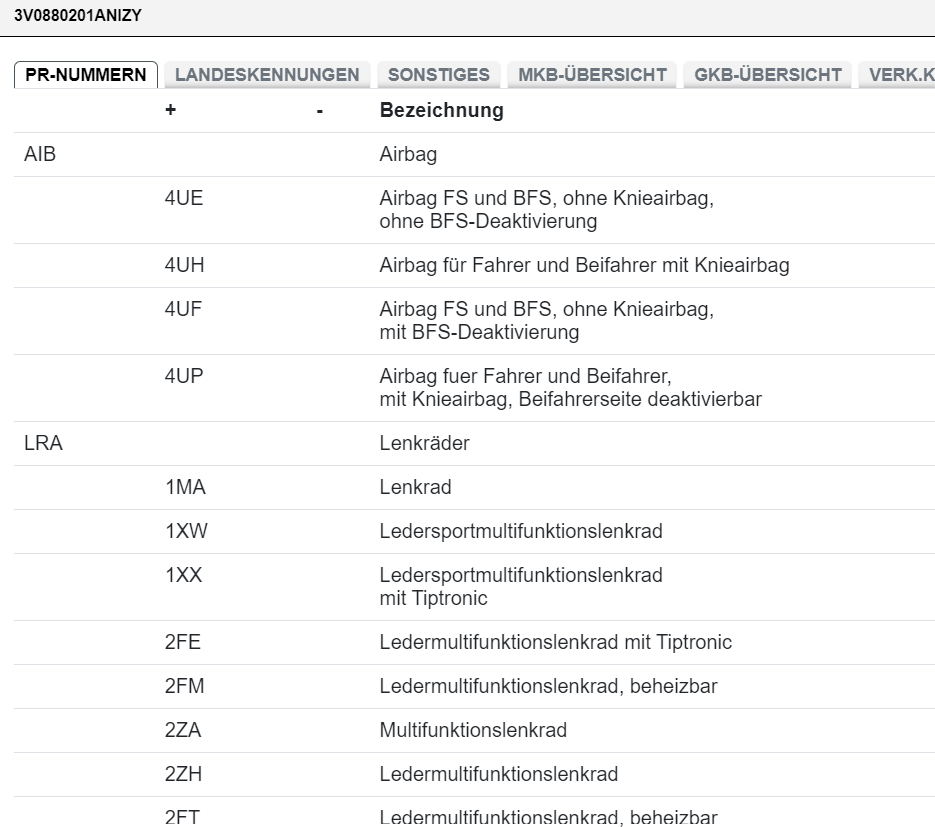 ŠKODA KODIAQ SUPERB .... LENKRAD A.I.R.B.A.G 3V0880201AN = 3V0880201AP ORIG NEU - Obrázek 17