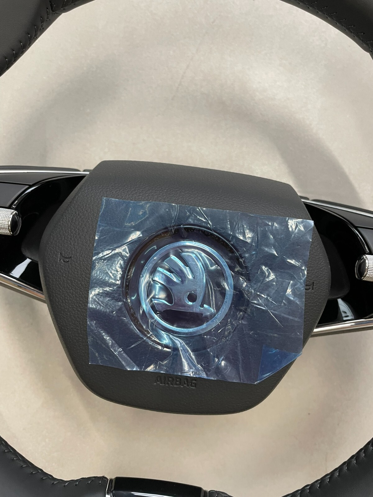 ŠKODA KODIAQ SUPERB .... LENKRAD A.I.R.B.A.G 3V0880201AN = 3V0880201AP ORIG NEU - Obrázek 3