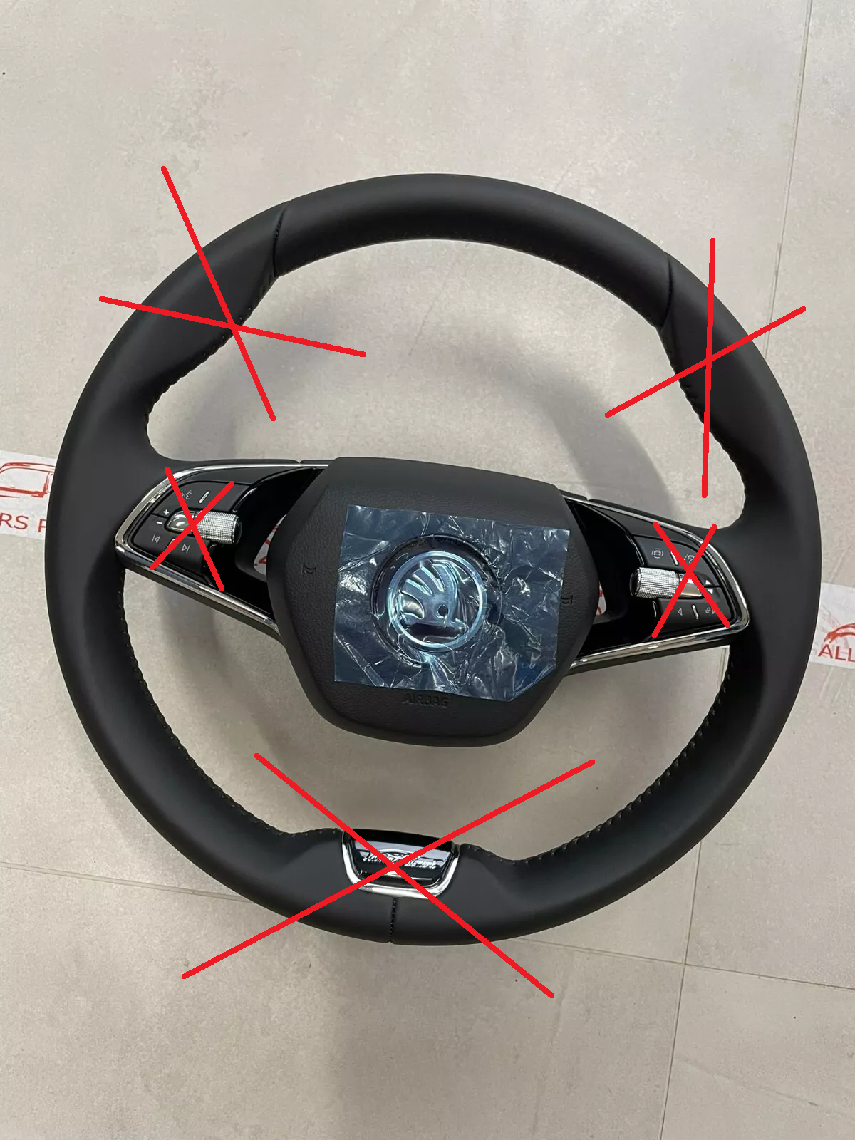 ŠKODA KODIAQ SUPERB .... LENKRAD A.I.R.B.A.G 3V0880201AN = 3V0880201AP ORIG NEU