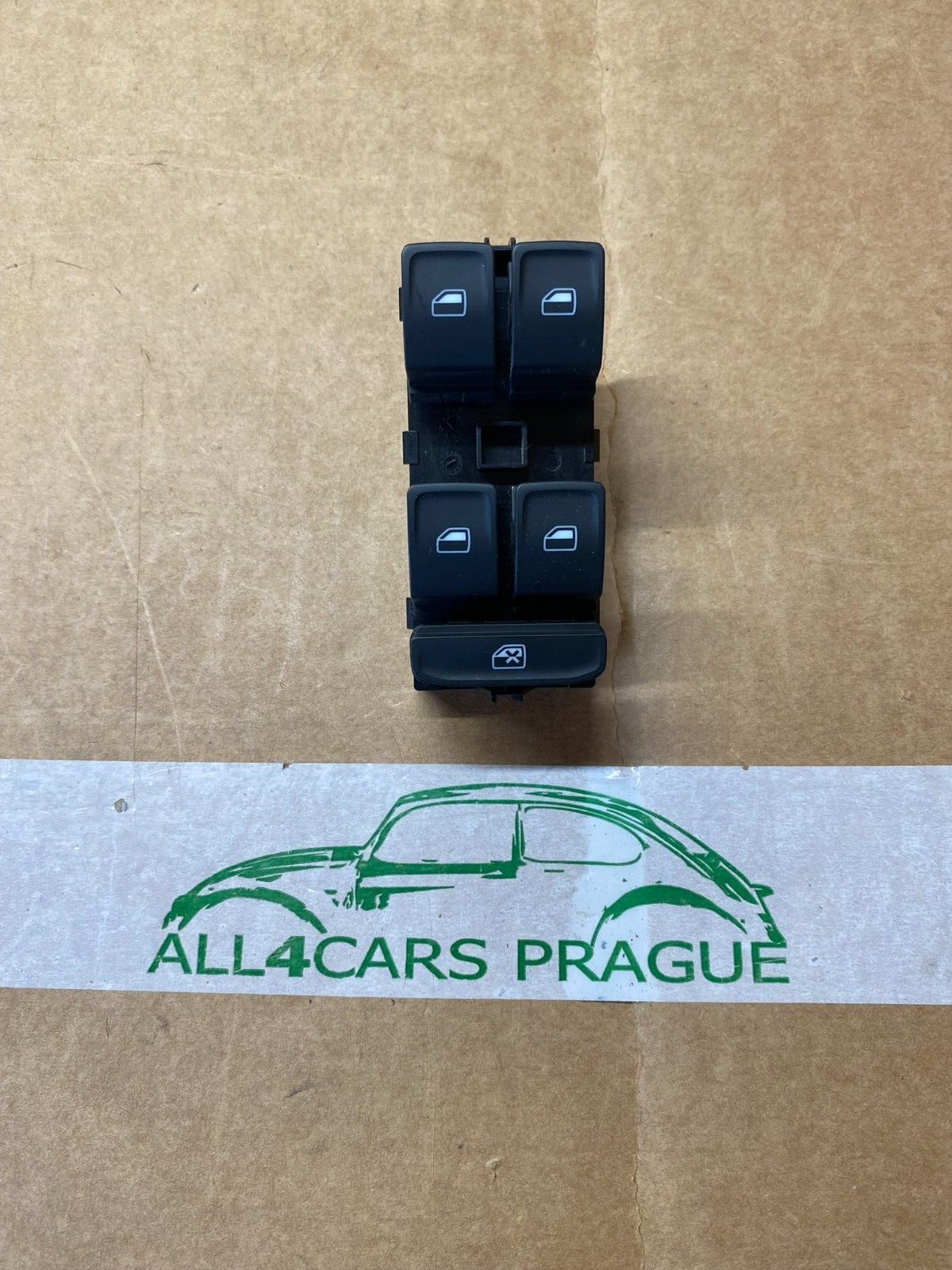 SKODA OCTAVIA III SCHALTER FÜR ELEKTRISCHEN FENSTERHEBER 5E0959857 Fast Neu Test - Obrázek 7