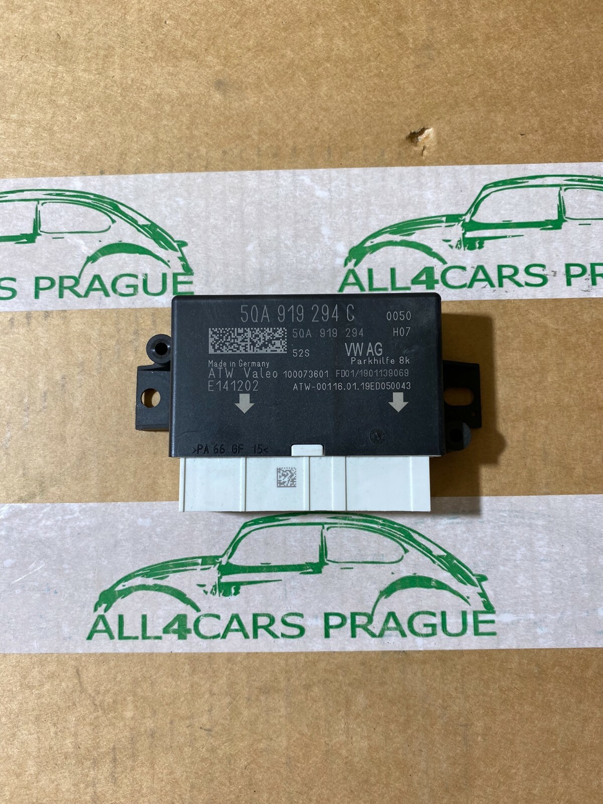 SKODA OCTAVIA, KAROQ,SCALA,KAMIQ PARKABSTANDSKONTROLLGERÄT 5QA919294C ORIG. NEU! - Obrázek 3