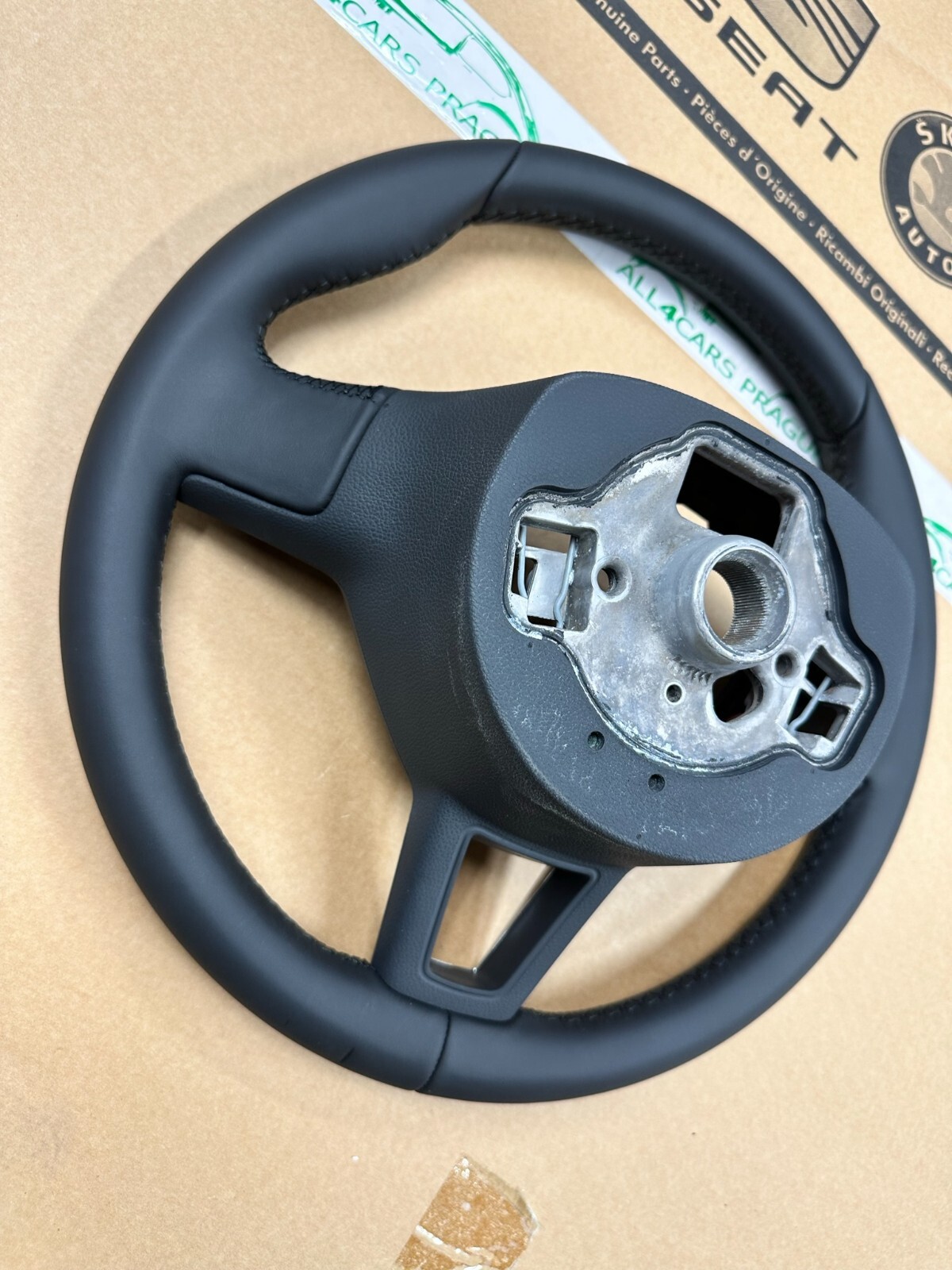 SKODA SUPERB KODIAQ LENKRAD DSG SCHWARZES LEDER +MULTIFUNCTION 3V0 ORIG.NEU - Obrázek 20