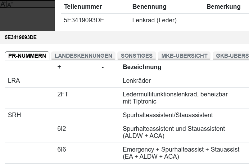 ŠKODA SUPERB KODIAQ LENKRAD LEDER BEHEIZT LEERER LENKRADRAHMEN 5E3419093DE ORIG - Obrázek 5