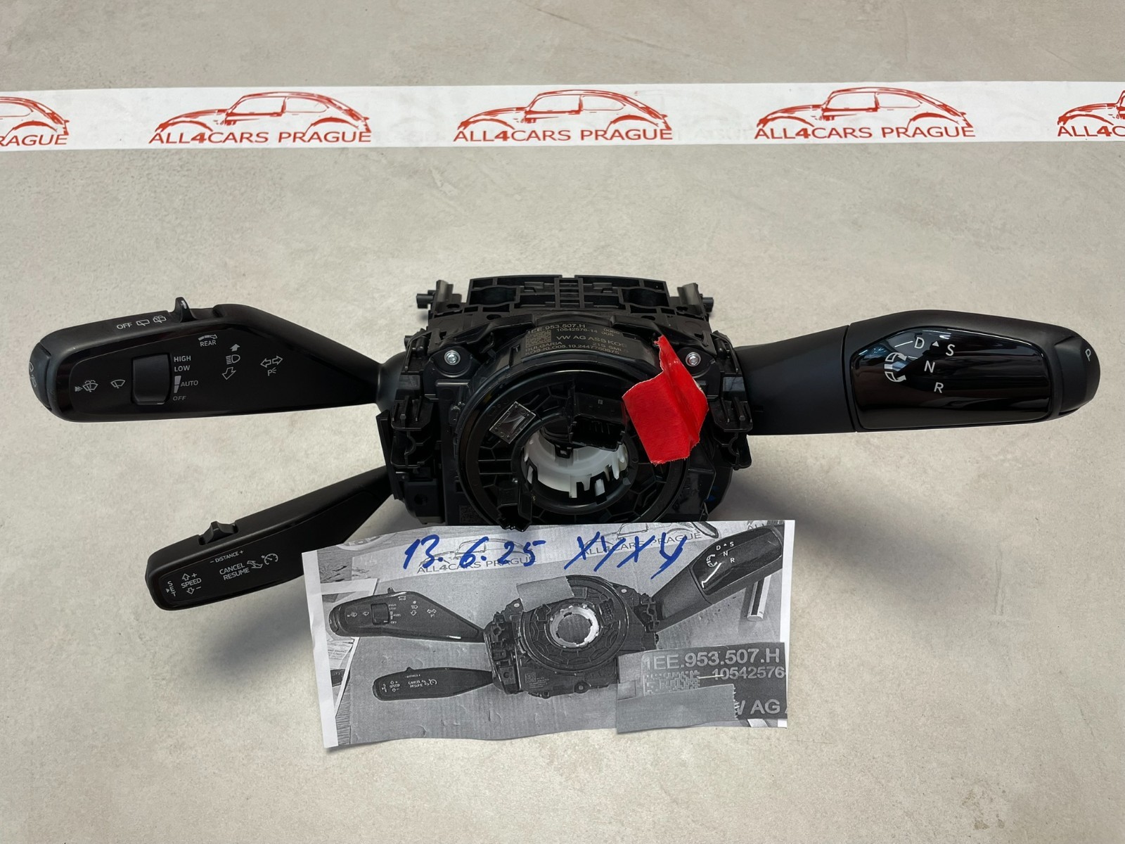 ŠKODA SUPERB ŠKODA KODIAQ LENKSTOCK KOMBINATIONS SCHALTER 1EE953507H TEST WAGEN - Obrázek 22