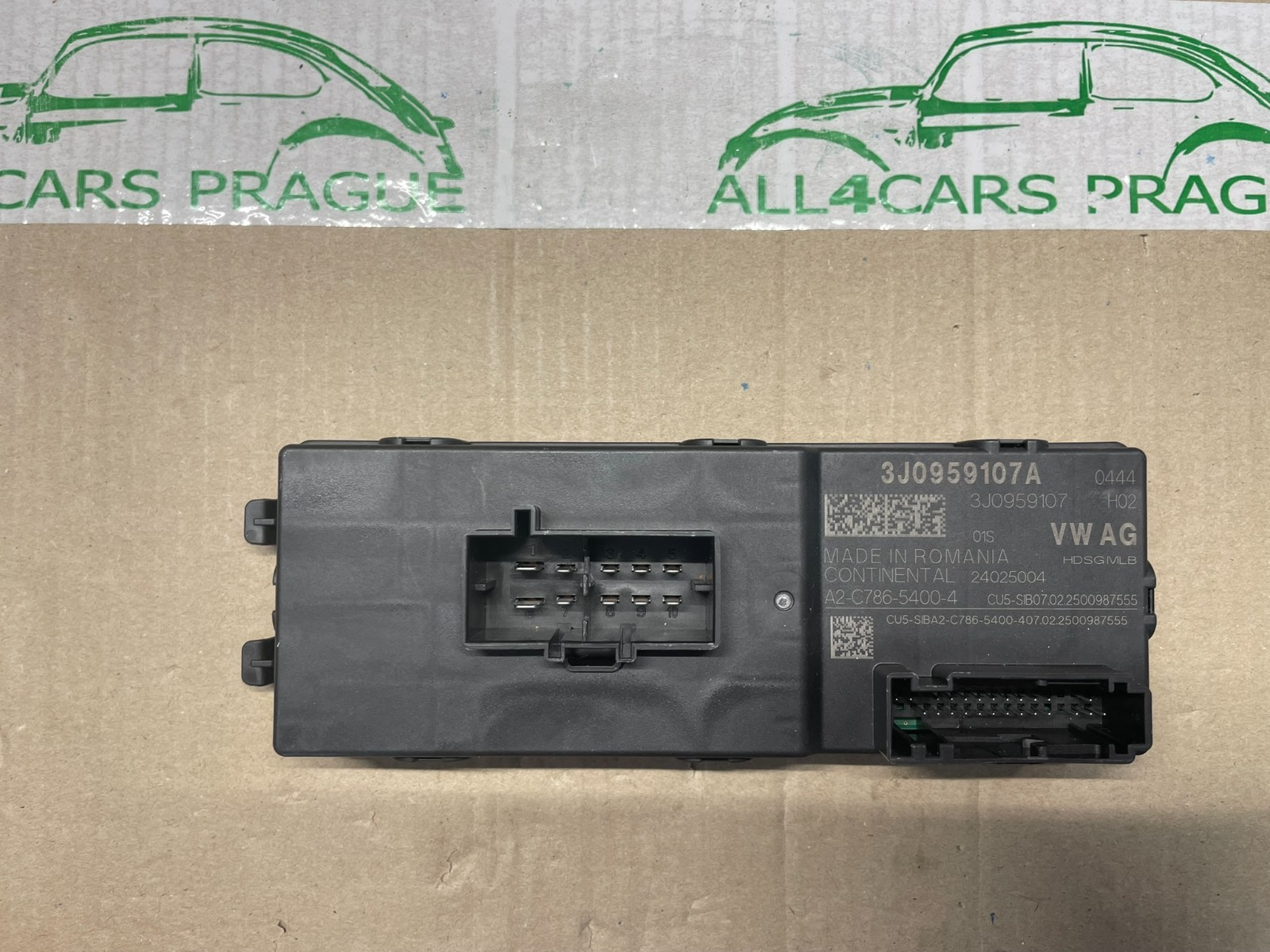 ŠKODA SUPERB VW PASSAT STEUERGERÄT FÜR HECKKLAPPE 3J0959107A TEST WAGEN DEMONT