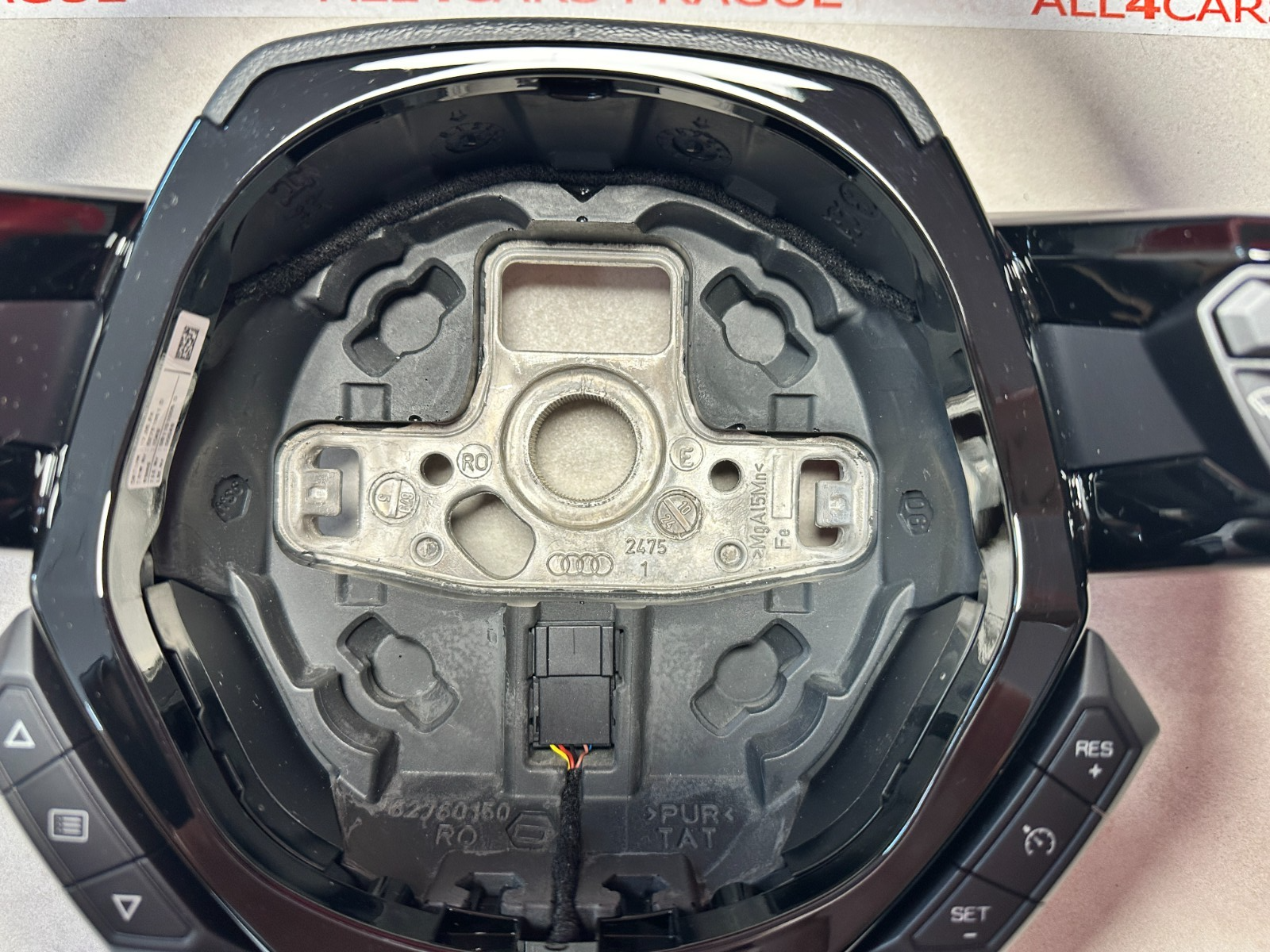 STEERING WHEEL LAMBORGHINI HURACAN 4T SPORT LEDER LENKRAD BLAU STREIFEN NÄHT org - Obrázek 16