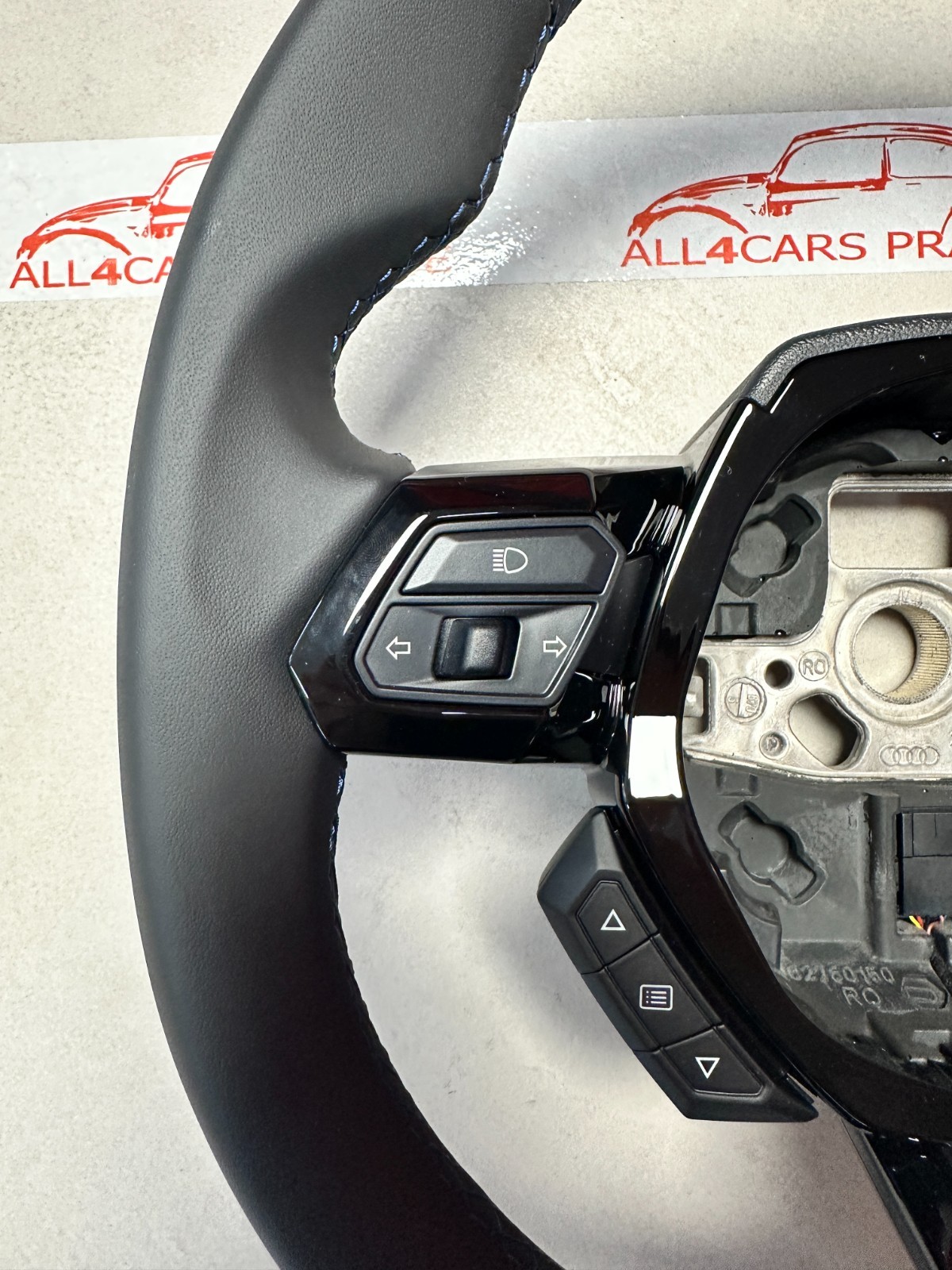 STEERING WHEEL LAMBORGHINI HURACAN 4T SPORT LEDER LENKRAD BLAU STREIFEN NÄHT org - Obrázek 3