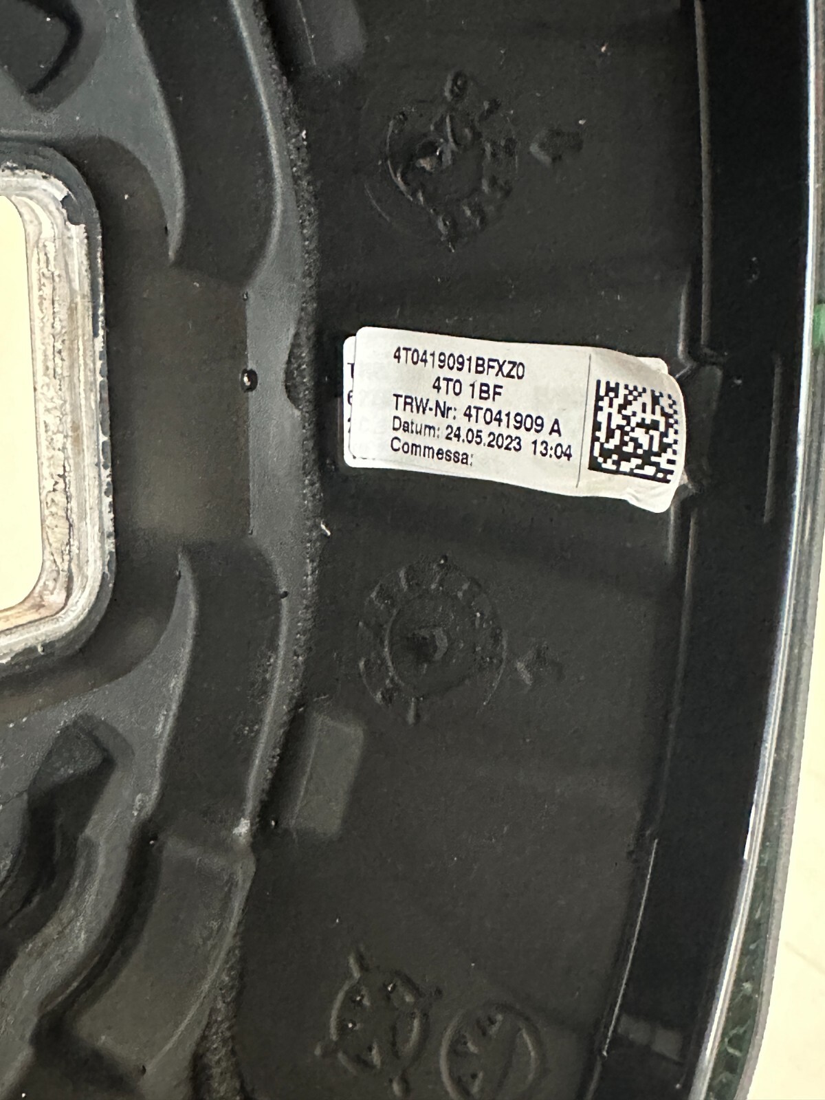 STEERING WHEEL LAMBORGHINI HURACAN GRÜN SPORT LEDER LENKRAD 4T0419091BF ORIG NEW - Obrázek 14