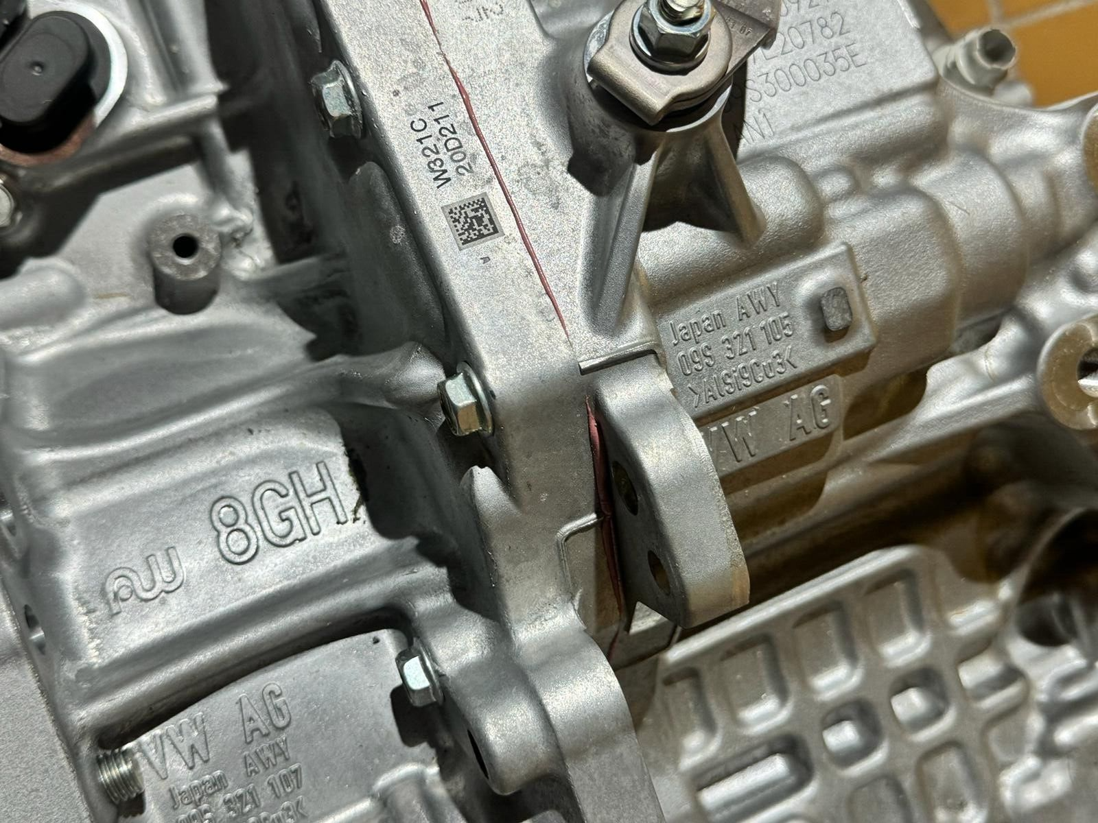 UJX AUDI VW SKODA SEAT 8 GANG AUTOMATIKGETRIEBE CODE:UJX COMPLETE 09S300035E NEW - Obrázek 12