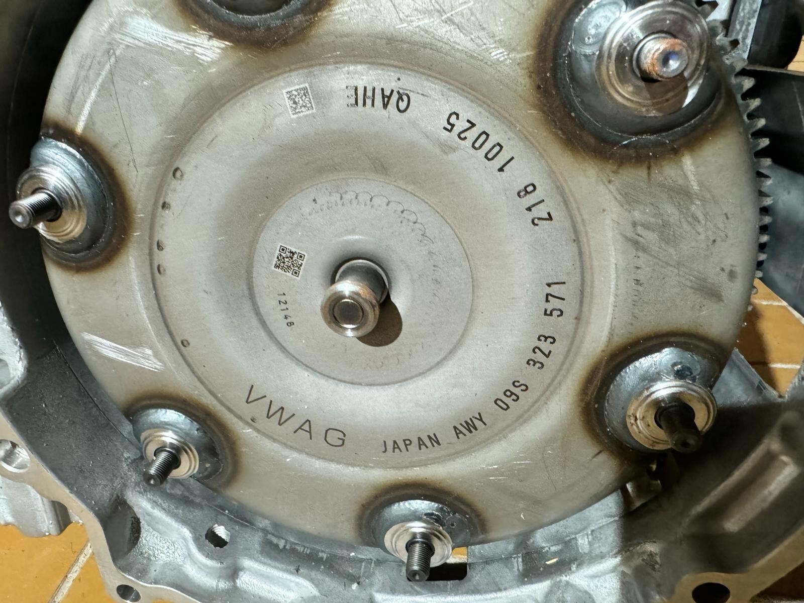 UJX AUDI VW SKODA SEAT 8 GANG AUTOMATIKGETRIEBE CODE:UJX COMPLETE 09S300035E NEW - Obrázek 15