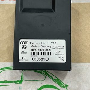 VW AUDI EMPFANGSGERÄT STEUERGERÄT FÜR STANDHEIZUNG 4F0909509 FAST NEU - TEST CAR