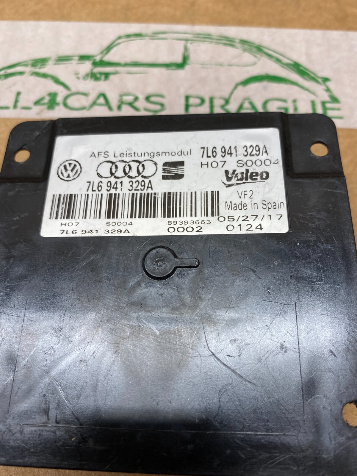 VW AUDI SEAT SCHEINWERFER AFS LEISTUNGSMODUL KURVENLICHT 7L6941329A ORIGINAL NEU - Obrázek 3