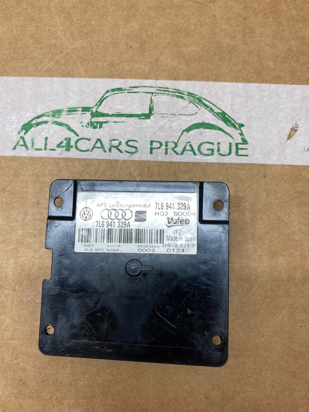 VW AUDI SEAT SCHEINWERFER AFS LEISTUNGSMODUL KURVENLICHT 7L6941329A ORIGINAL NEU