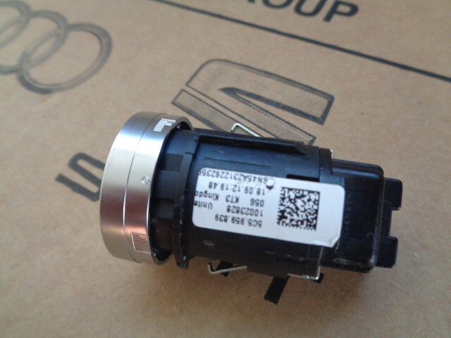 VW BEETLE CABRIO TASTER START STOP 5C5959839 FAST NEU TEIL DEM V TEST WAGEN - Obrázek 4