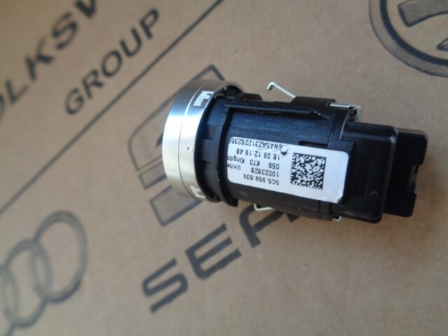 VW BEETLE CABRIO TASTER START STOP 5C5959839 FAST NEU TEIL DEM V TEST WAGEN - Obrázek 8