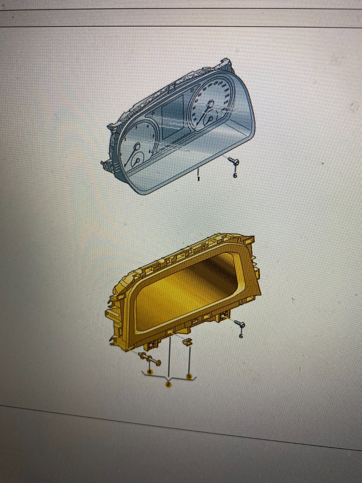 VW CADDY 2021 VIRTUAL COCKPIT 5H0920340A + DISPLAY LCD 10 ZOLL 5H0919605B NEU! - Obrázek 14