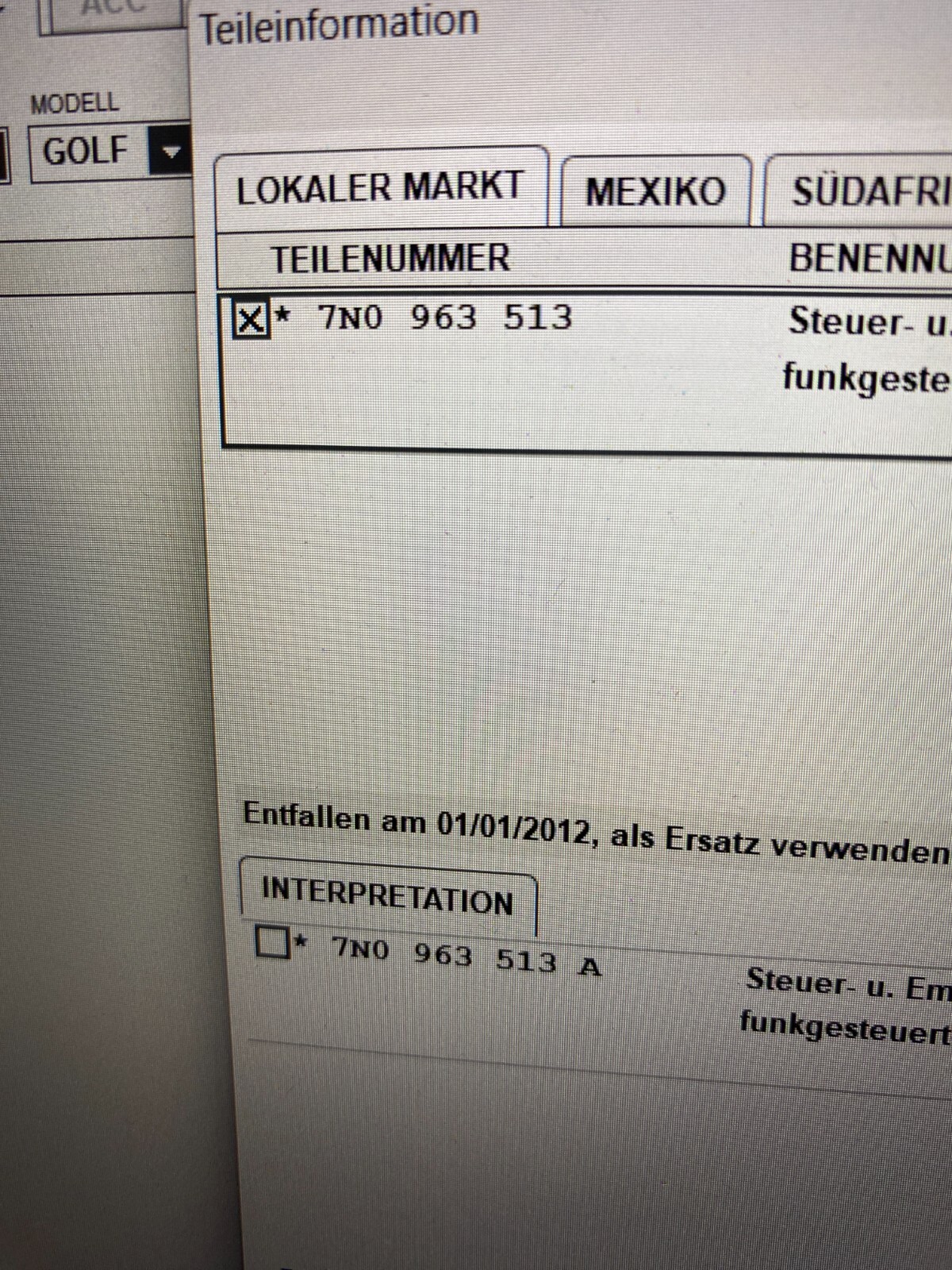 VW CADDY,GOLF,PASSAT.... STEUERGERÄT STANDHEIZUNG HEIZUNG DIESEL 1K0963513A ORIG - Obrázek 14