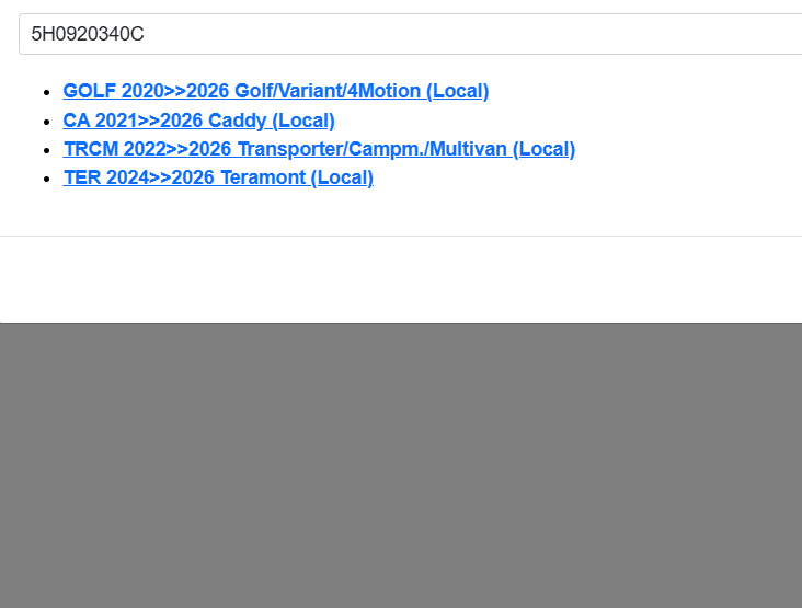 VW GOLF 8 CADDY MULTIVAN KOMBIINSTRUMENT VIRTUAL TACHO 5H0920340C ORIG.NEU! 0 KM - Obrázek 5