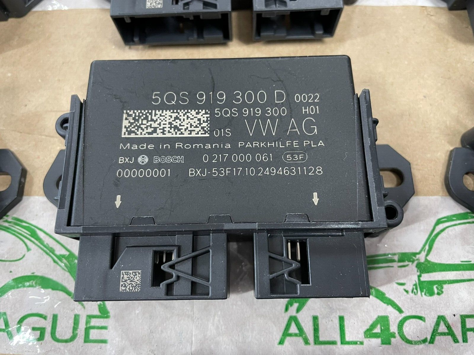 VW GOLF PASSAT STEUERGERÄT FÜR PARKASISTENT EINPARKHILFE PLA PDC 5QS919300D NEU - Obrázek 8