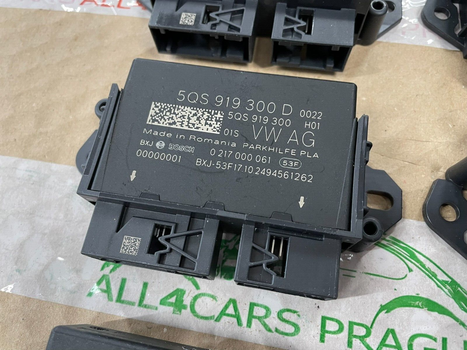 VW GOLF PASSAT STEUERGERÄT FÜR PARKASISTENT EINPARKHILFE PLA PDC 5QS919300D NEU - Obrázek 9