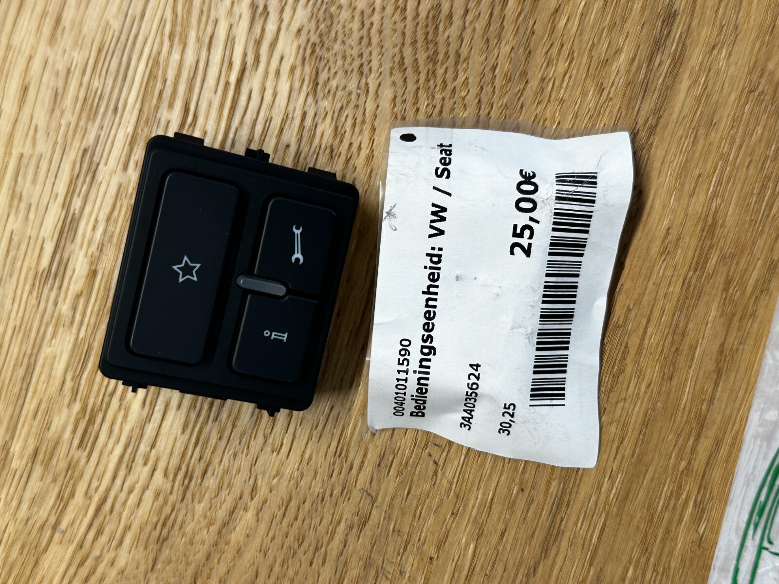 VW GOLF PASSAT TIGUAN +...BEDIENEINHEIT FREISPRECHEINRICHTUNG 3AA035624 Fast Neu - Obrázek 11