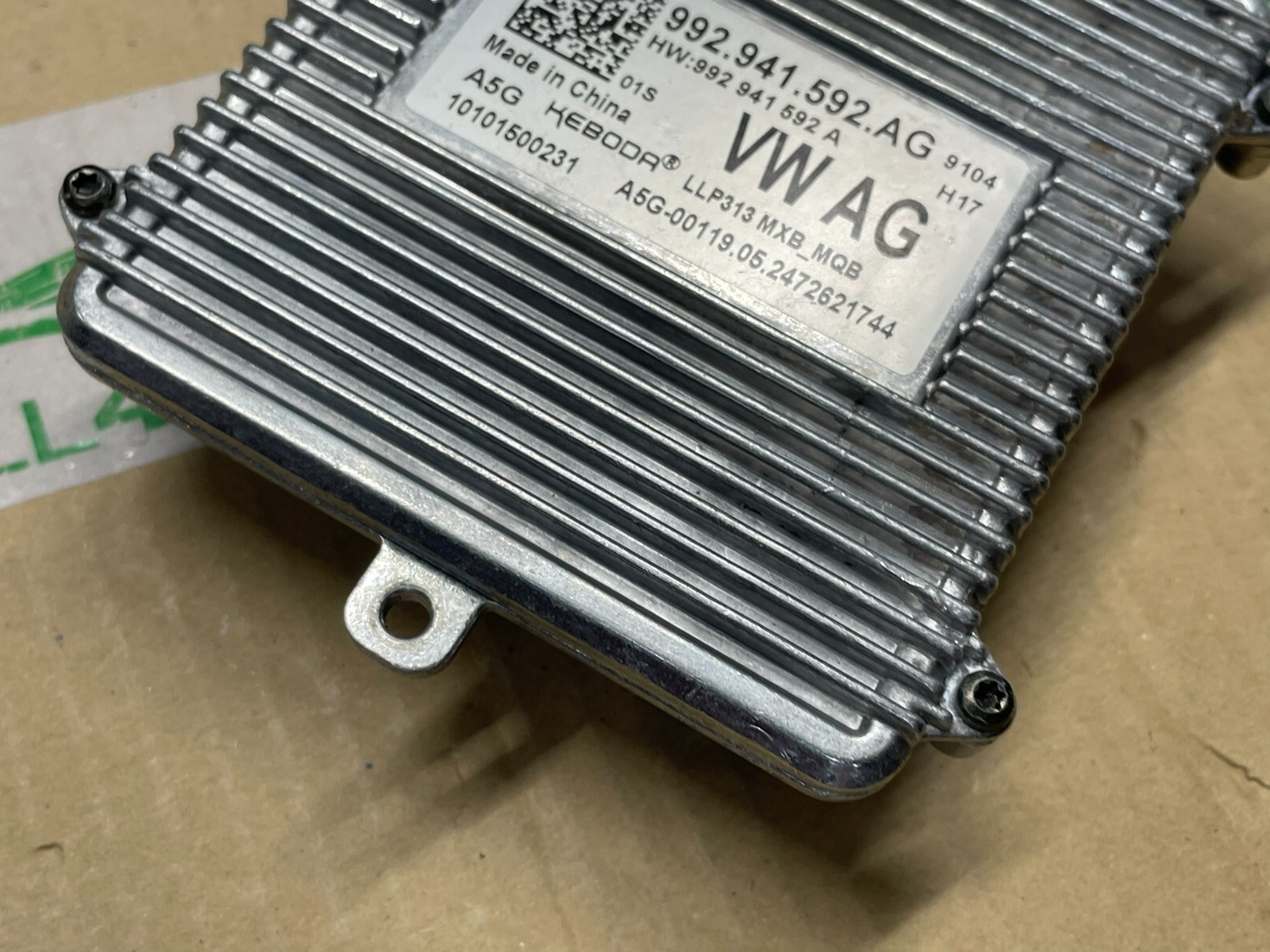 VW ID 7 STEUERGERÄT FÜR LED SCHEINWERFER 992941592AG DEM V NEUEN SCHEINWERFER VW - Obrázek 13