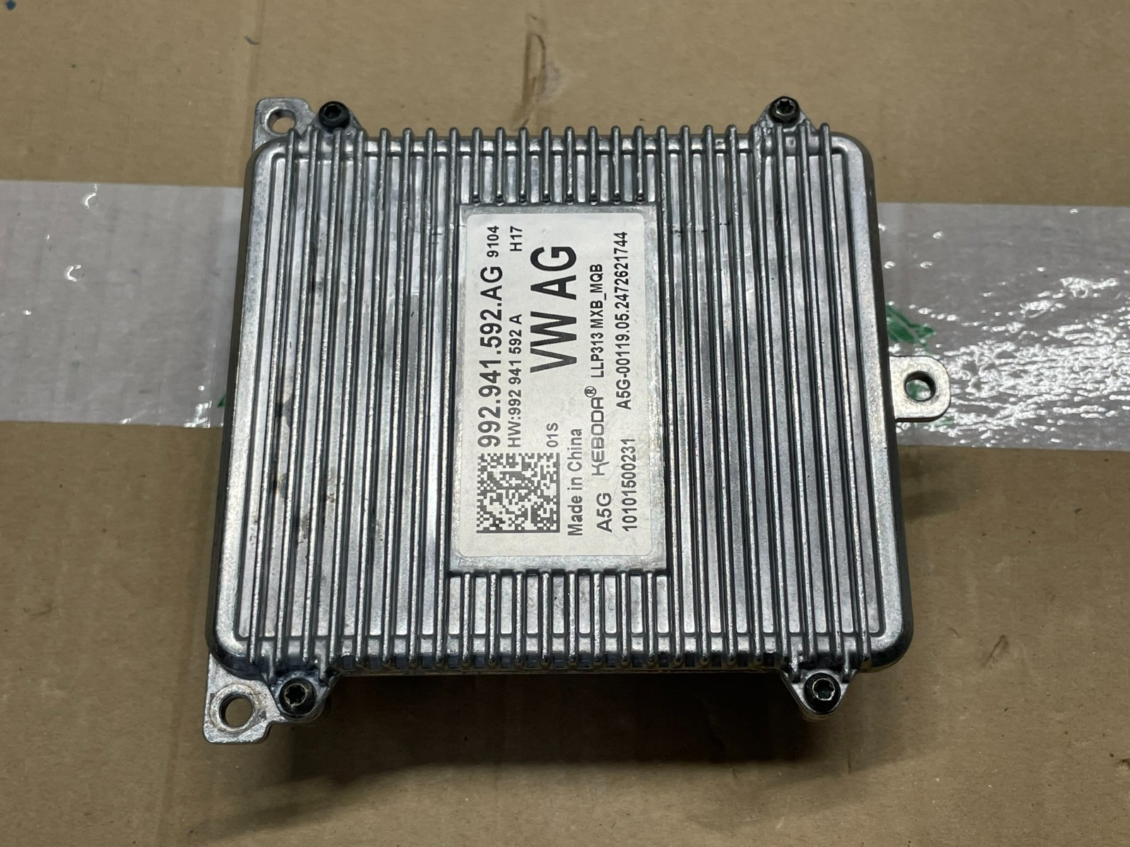 VW ID 7 STEUERGERÄT FÜR LED SCHEINWERFER 992941592AG DEM V NEUEN SCHEINWERFER VW - Obrázek 8