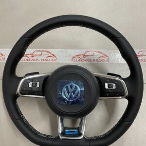 VW LENKRAD R SPORT LEDER KOMPLET GOLF 7/ARTEON/PASSAT/TIGUAN 5G0419091JF ORG.NEU