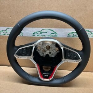 VW MULTIFUNKTION LEDER LENKRAD GTI LOGO 2GM419089AF NEU!!!!
