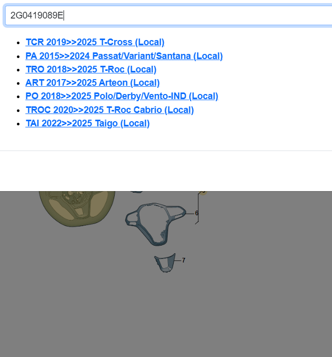 VW PASSAT ARTEON...SPORT LENKRAD LEDER R-LOGO 2G0419089E Fast Neu d v Test Wagen - Obrázek 6