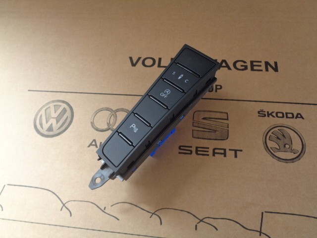 VW PASSAT CC BEDIENEINHEIT MIT DRUCKTASTEN 3AC927137AK Fast Neu Teil d Test Car - Obrázek 9