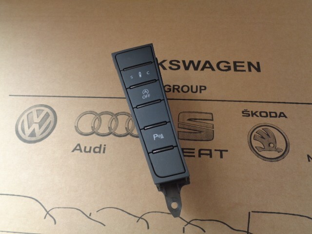 VW PASSAT CC BEDIENEINHEIT MIT DRUCKTASTEN 3AC927137AK Fast Neu Teil d Test Car