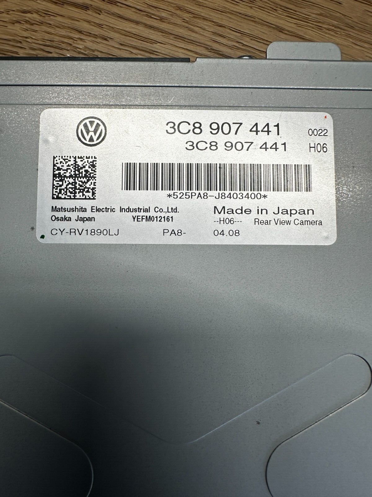 VW PASSAT CC STEUERGERÄT RÜCKFAHRKAMERASYSTEM 3C8907441 fast Neu demont vom test - Obrázek 3