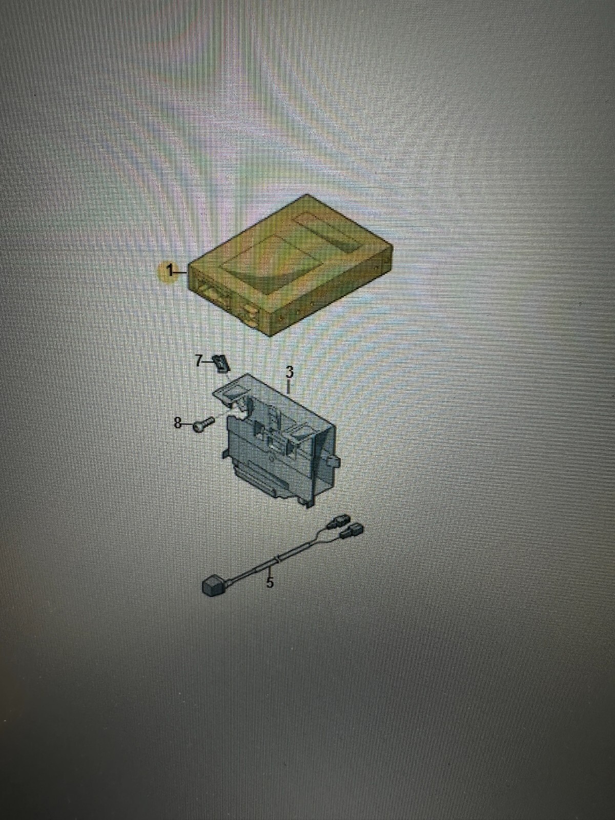 VW PASSAT CC STEUERGERÄT RÜCKFAHRKAMERASYSTEM 3C8907441 fast Neu demont vom test - Obrázek 6