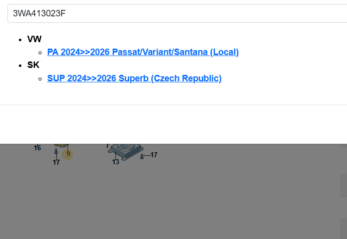 VW PASSAT , ŠKODA SUPERB EL. FRONT GAS SCHOCK DÄMPFER 3WA413023F ORIG. NEU TEIL - Obrázek 3