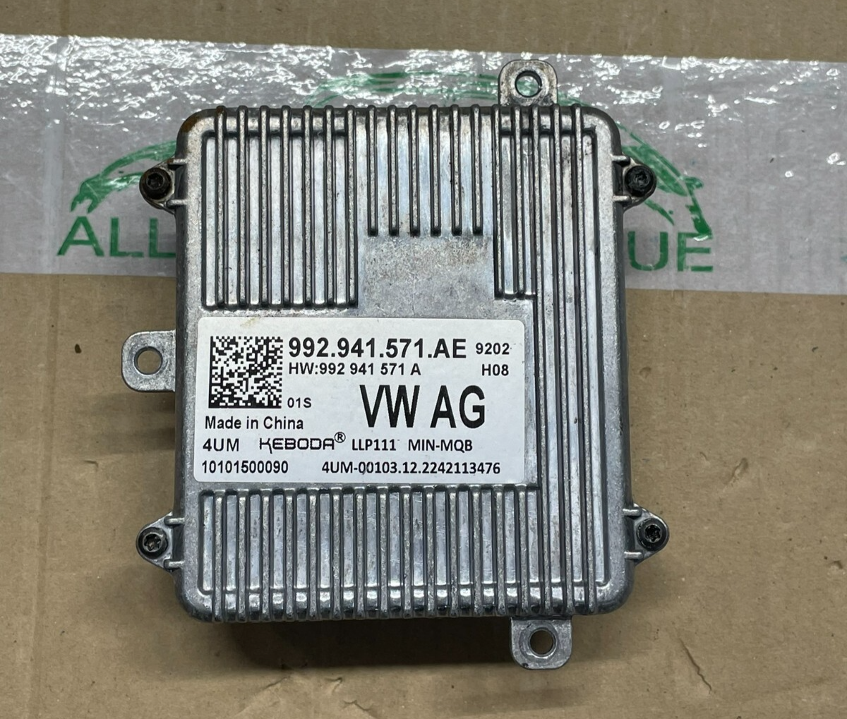 VW SEAT SCHEINWERFER STEUERGERÄT 992941571AE V GANZ NEU SCHEINWERFER DEMONTIERT