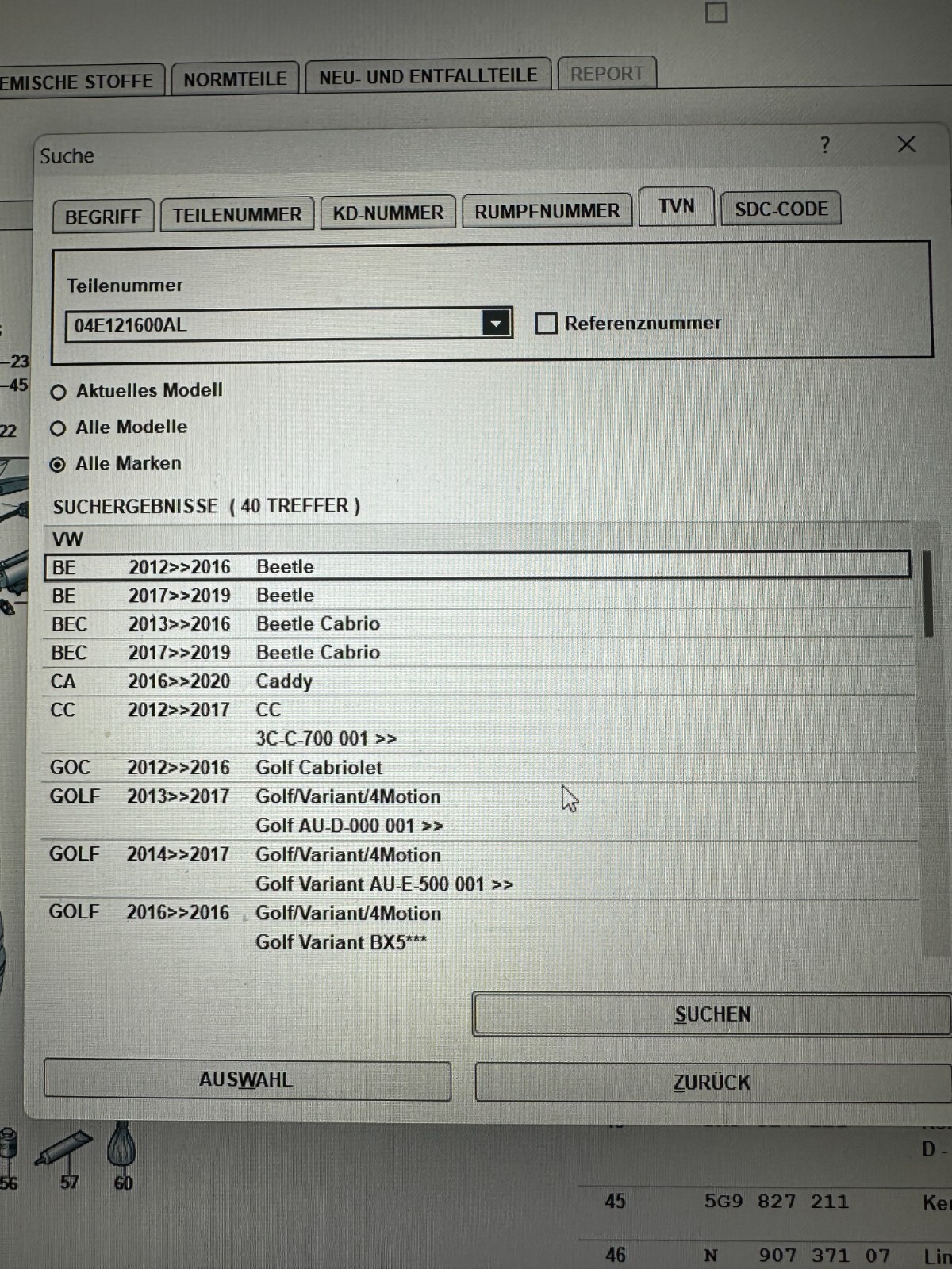 VW SKODA AUDI SEAT MOTORKÜHLUNG WASSERPUMPE 04E121600AL ORIG.NEU!!! - Obrázek 18