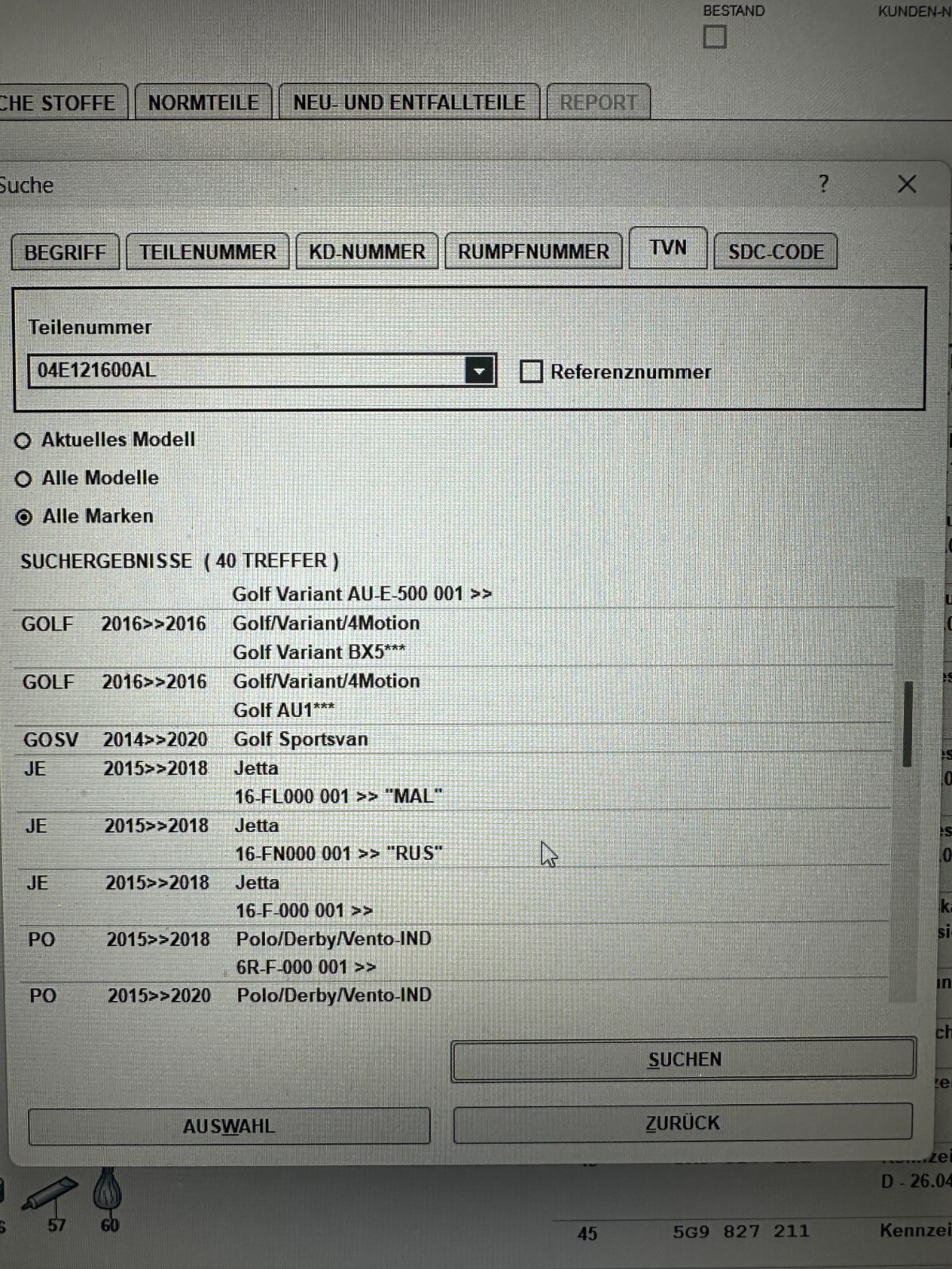 VW SKODA AUDI SEAT MOTORKÜHLUNG WASSERPUMPE 04E121600AL ORIG.NEU!!! - Obrázek 19