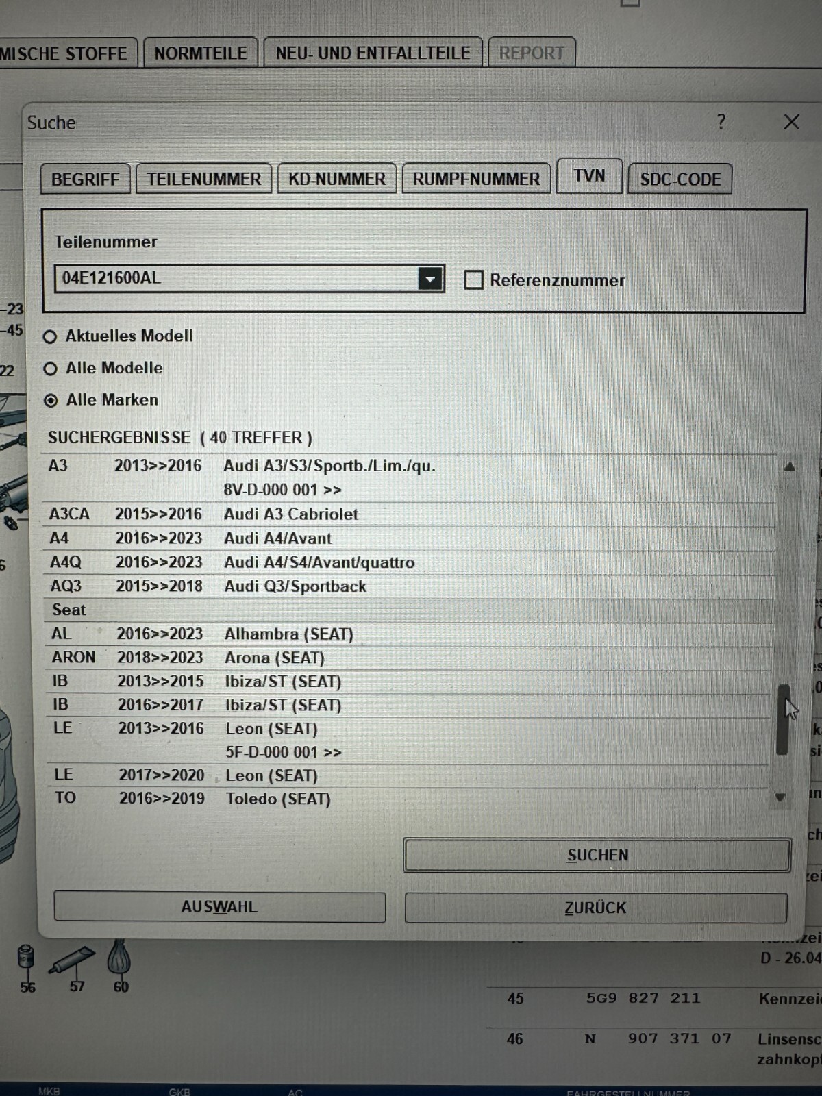VW SKODA AUDI SEAT MOTORKÜHLUNG WASSERPUMPE 04E121600AL ORIG.NEU!!! - Obrázek 21