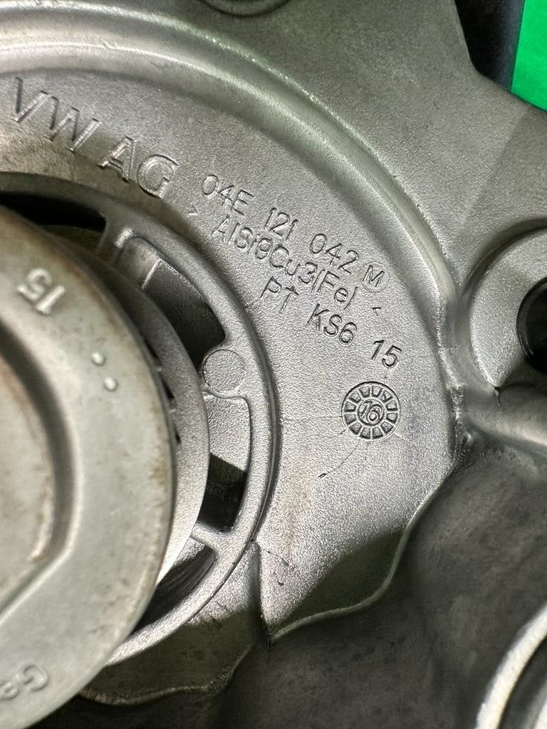 VW SKODA AUDI SEAT MOTORKÜHLUNG WASSERPUMPE 04E121600AL ORIG.NEU!!! - Obrázek 7